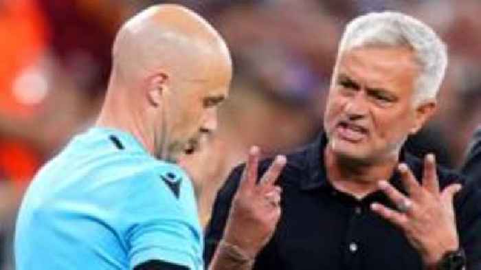 Mourinho banned for four matches over Taylor rant