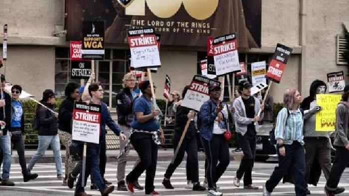 Hollywood writers' strike ripples to thousands of out-of-work crews