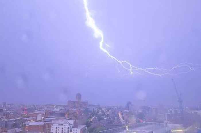 Met Office issues sudden thunderstorm warning for seven hours in Gloucestershire
