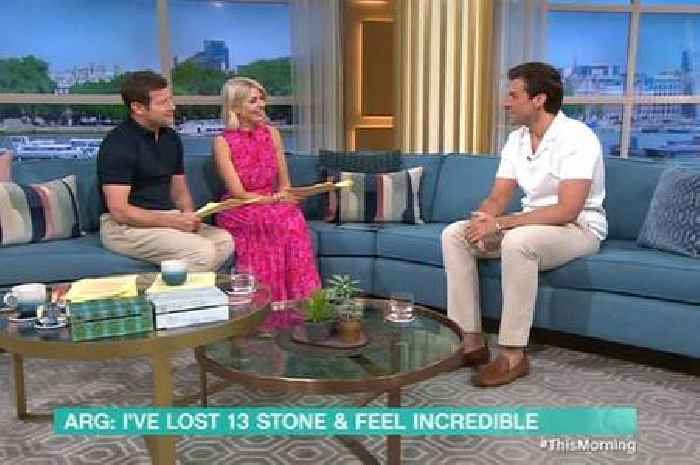 Dermot O'Leary says 'well done' in dig at James Argent mid-interview on ITV This Morning