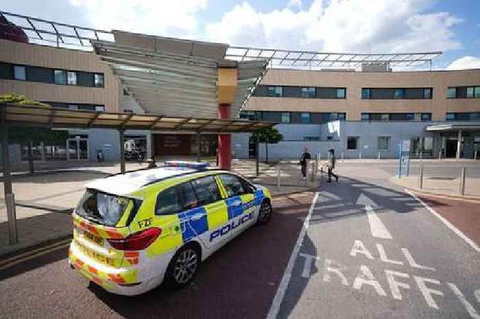 Man arrested after London hospital double stabbing