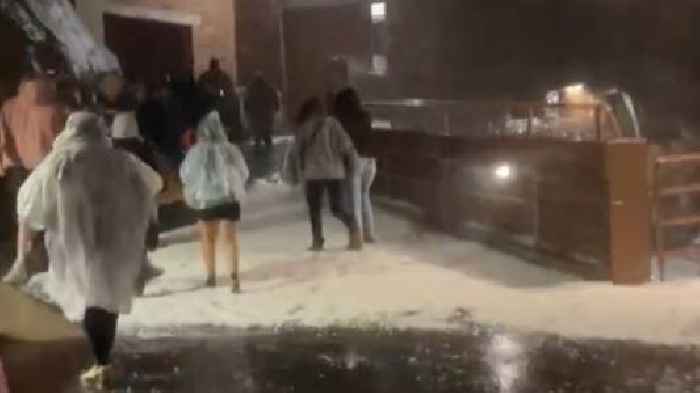 Dozens injured when freak hailstorm pummels Red Rocks concertgoers