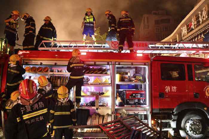 Gas explosion at restaurant in China kills 31 people, injures 7 others