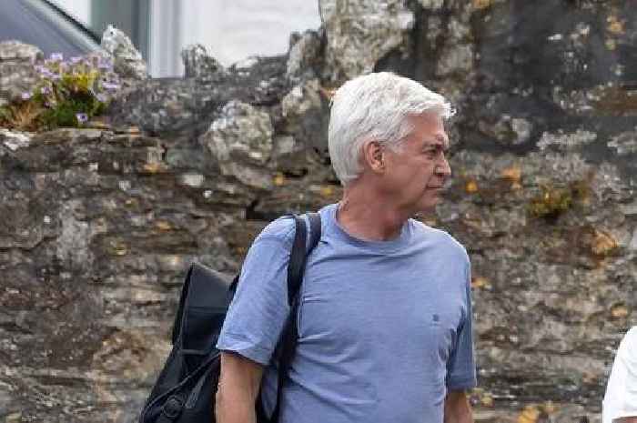 Phillip Schofield spotted in West Country during first public trip for weeks