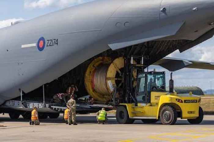 RAF Brize Norton joins Titanic sub rescue mission by deploying A400M and team of experts
