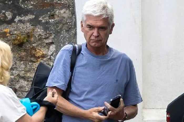 Phillip Schofield 'a changed man' as he leaves bolthole after weeks of hiding