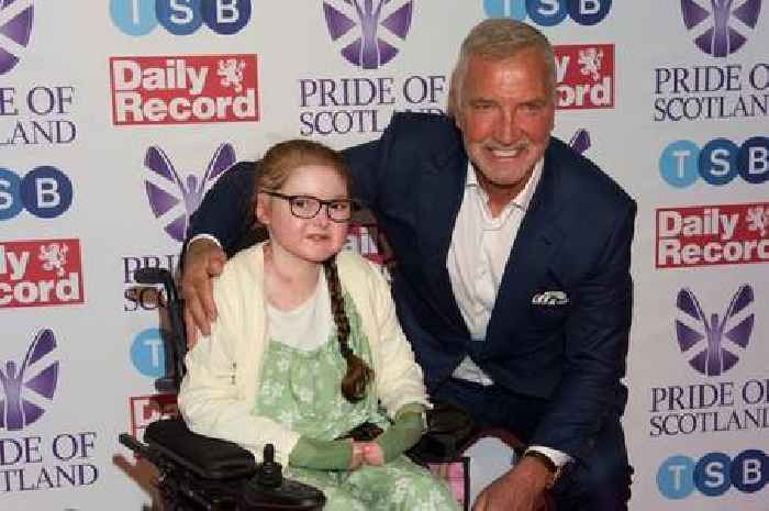 Football legend Graeme Souness tells Pride of Scotland winner Isla Grist 'I love you'