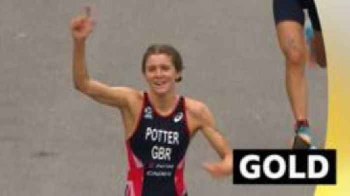 GB's Potter earns second World Triathlon Series win
