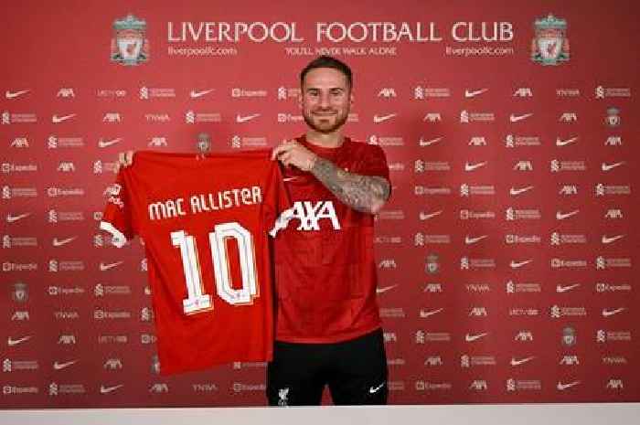 Alexis Mac Allister found weight of history too much picking Liverpool shirt number