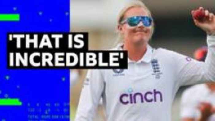 'Unbelievable' Ecclestone takes tenth wicket