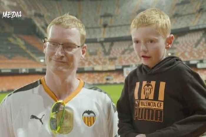 Leicester six-year-old obsessed with Valencia CF after seeing stadium as toddler