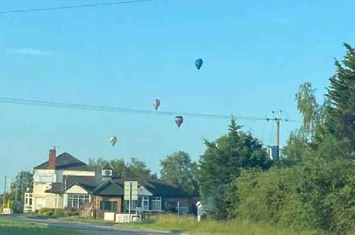 Man dies in horror hot air balloon fireball crash