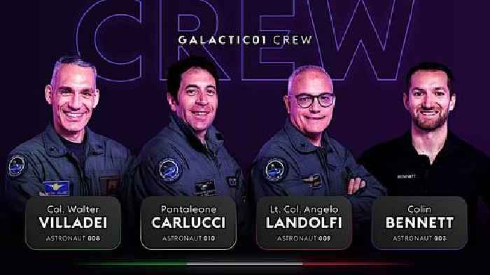 Virgin Galactic's First Commercial Spaceflight Will Have Air Force Pros On Board
