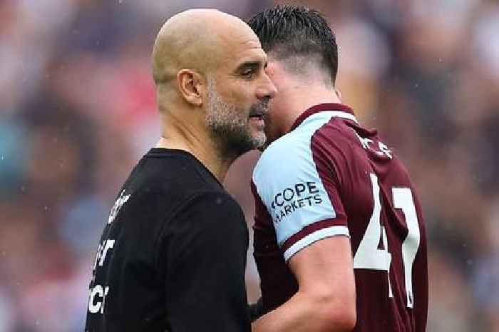 Man City 'submit formal Declan Rice bid' - and it's more than Arsenal offered