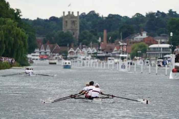 Posh Henley Regatta rowers warned to watch out for turds while on 'unsafe' Thames