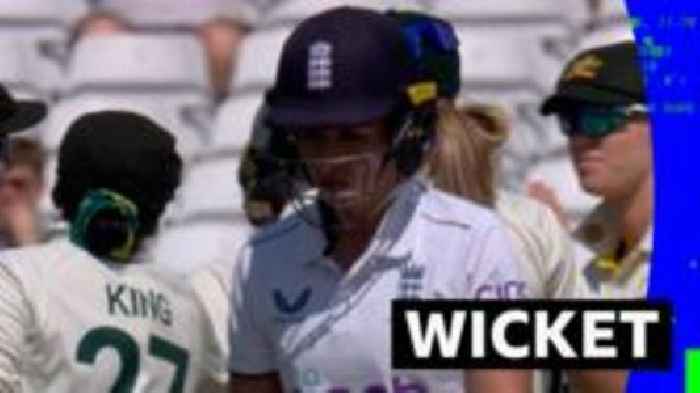 England lose early wicket as Cross falls for 13