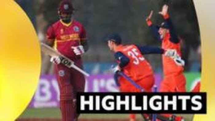 Netherlands stun West Indies in 'epic' super over win