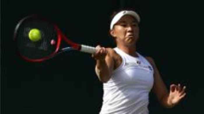 Watch: Wimbledon qualifying - GB's Miyazaki in action