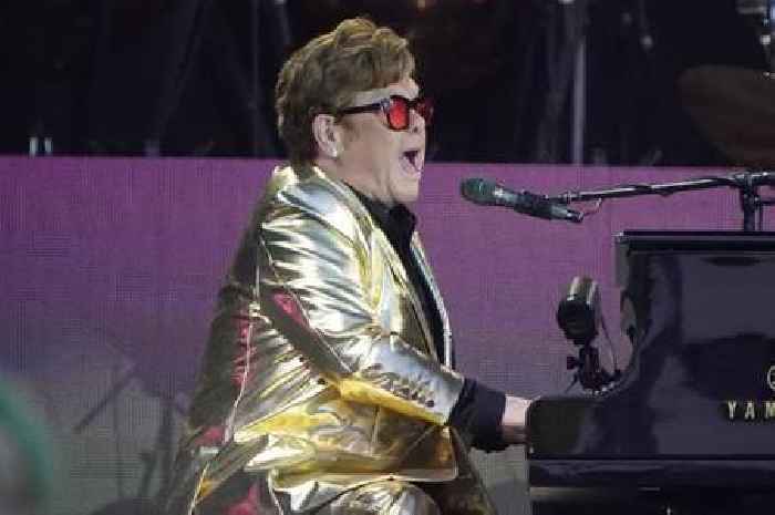 Who Sir Elton John chose as his four special guests at Glastonbury