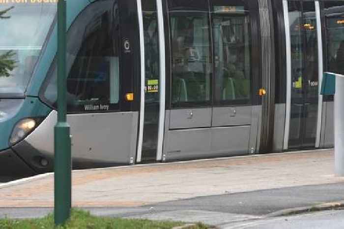 Live Nottingham tram updates as police incident halts part of route