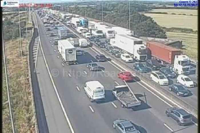 Live M25 traffic updates as major crash near Brentwood causes huge delays