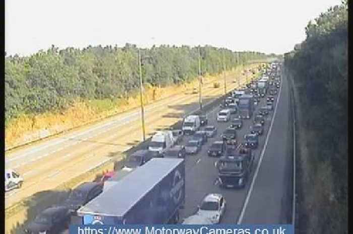 Live M25 traffic updates as crash at A3 Wisley causes long delays
