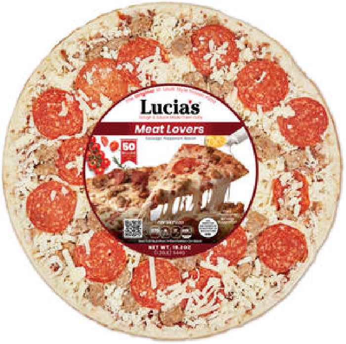 LUCIA'S PIZZA GIVING AWAY TRIP TO ITALY AND 217 OTHER PRIZES All Part of Golden Slice Giveaway Promotion, New Branding, Packaging & Marketing Campaign