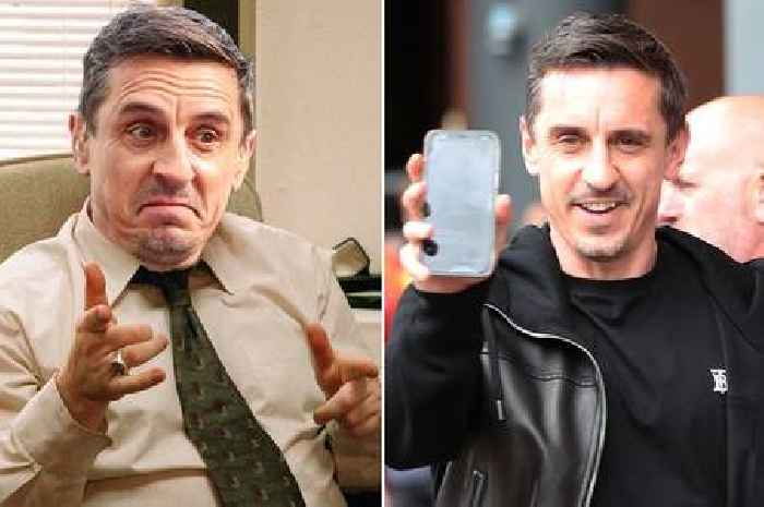 Gary Neville's cheesy website is one of the most David Brent things you will ever see