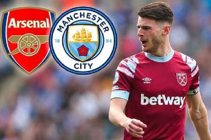 Man City 'pull out' of Declan Rice transfer and won't match Arsenal's £105m bid