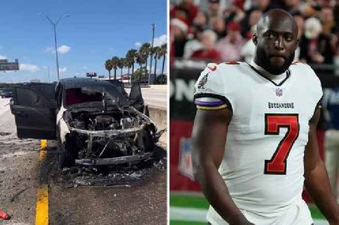 NFL star Leonard Fournette survives car horror after SUV catches fire while driving