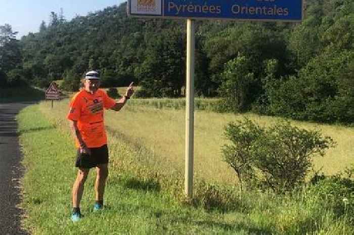 Gloucestershire man with Parkinson's on course to complete run to Barcelona