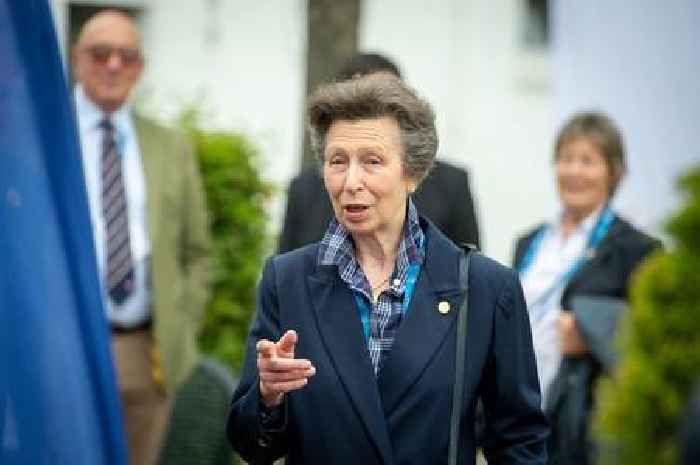 Princess Anne impresses crowd by speaking German at world's largest horse show