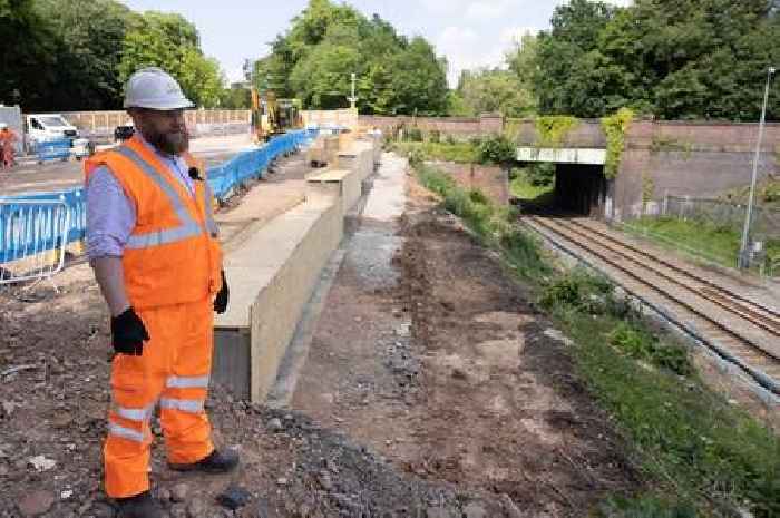 Work on the new stations of Birmingham