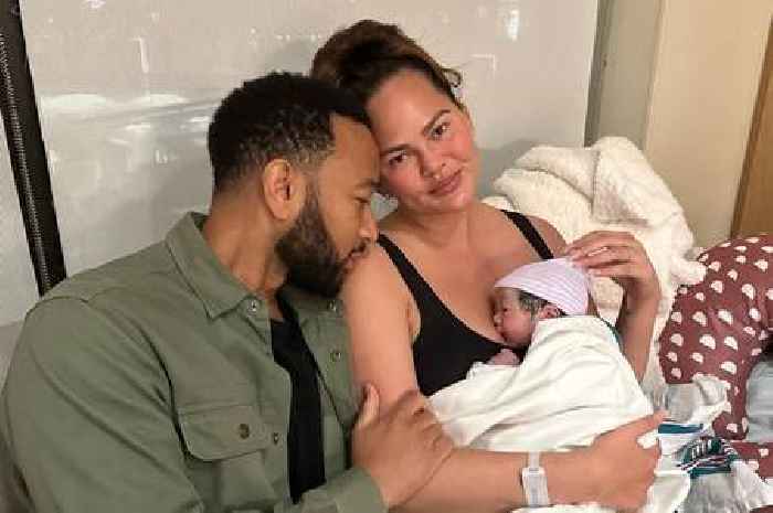 Chrissy Teigen welcomes fourth child with John Legend via surrogate and shares sweet name