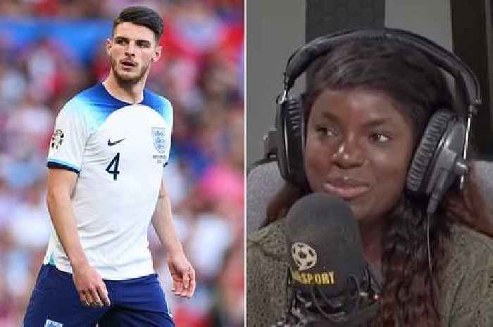 Eni Aluko says her Declan Rice theory has been proven right - and claims 'my DMs are quiet'