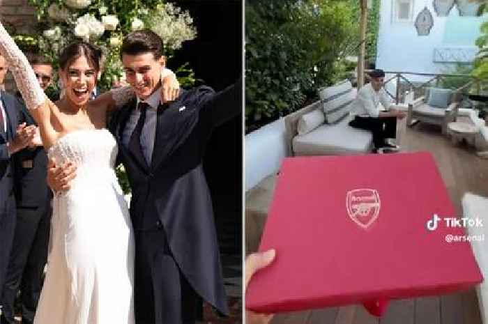 Fans convinced Kai Havertz held Arsenal shirt at Kepa's wedding as new footage drops