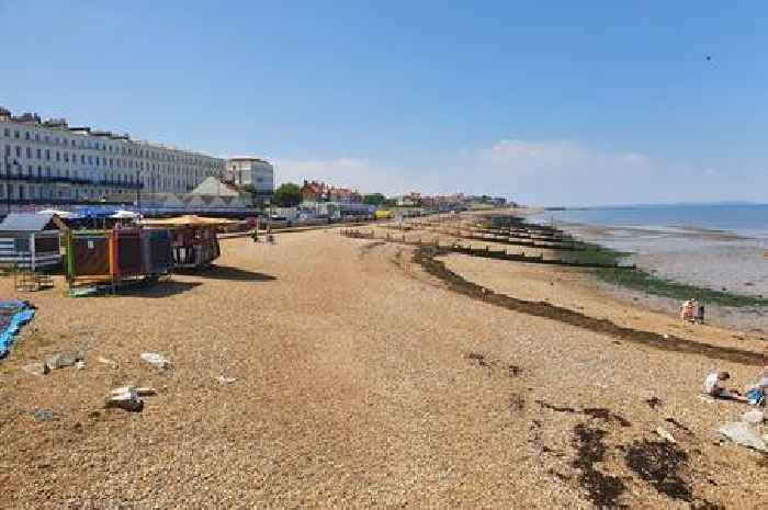 Swimmers urged not to go in the water at popular Kent beach today