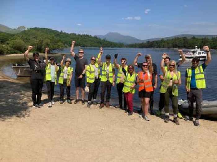  Volunteers Make a Difference on Loch Lomond Islands