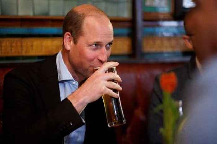 Prince William spotted partying at night club with pals but Kate is nowhere to be seen