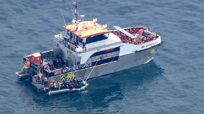 Migrant dies and dozens rescued after boat deflates in Channel