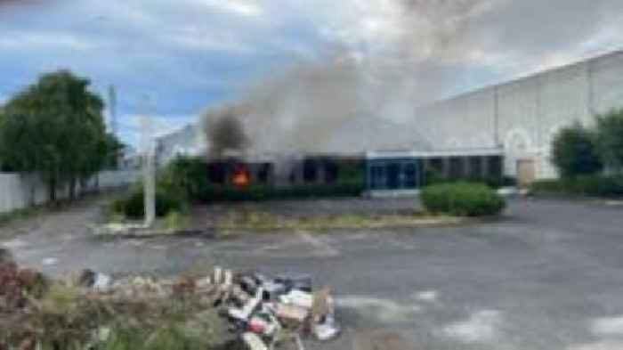 Second fire at north Dublin Coolock site