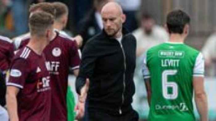 Hibs defeat 'not a good look' - Levitt