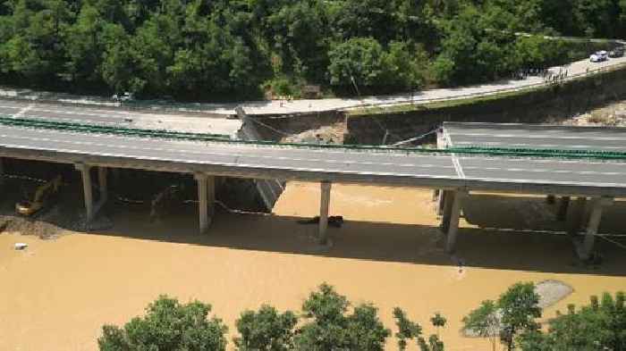 Desperate search for 30 people still missing after China bridge collapse - but time has surely run out