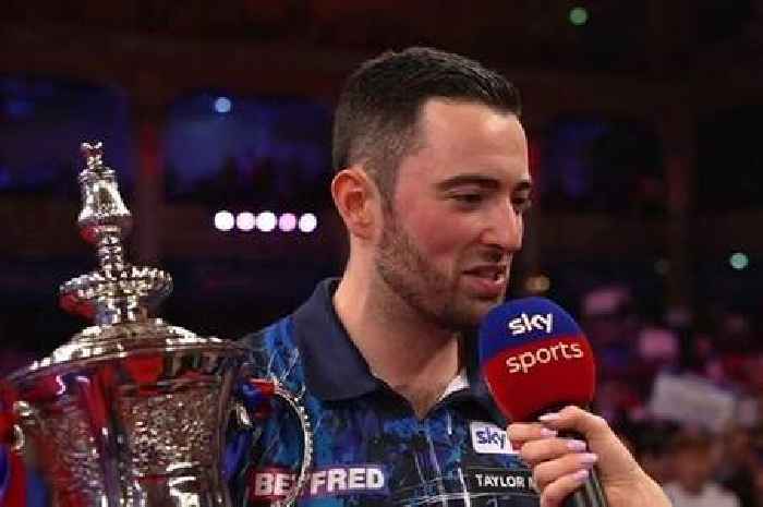 Luke Humphries shows true colours with Luke Littler comment after winning Matchplay title