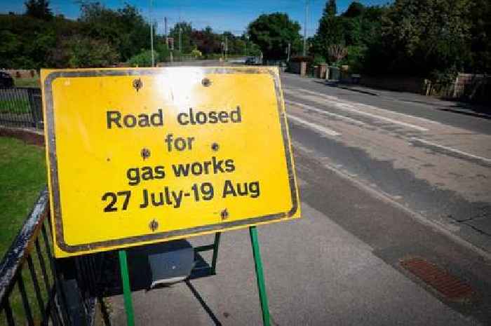 Three weeks of road closures in Toton as gas works to start this week