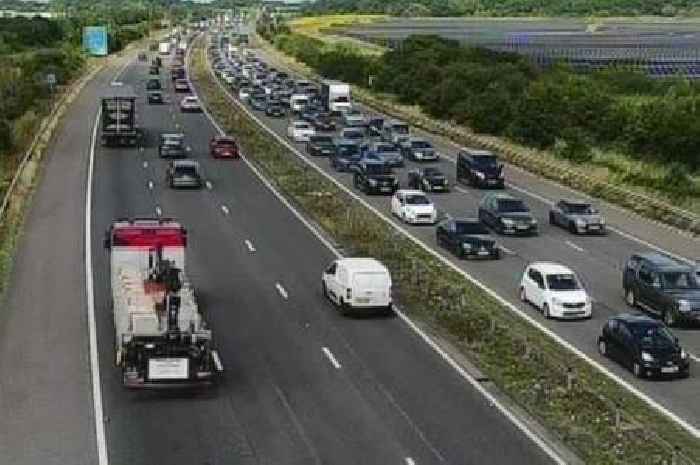 M5 crash sparks hour-long delays to traffic