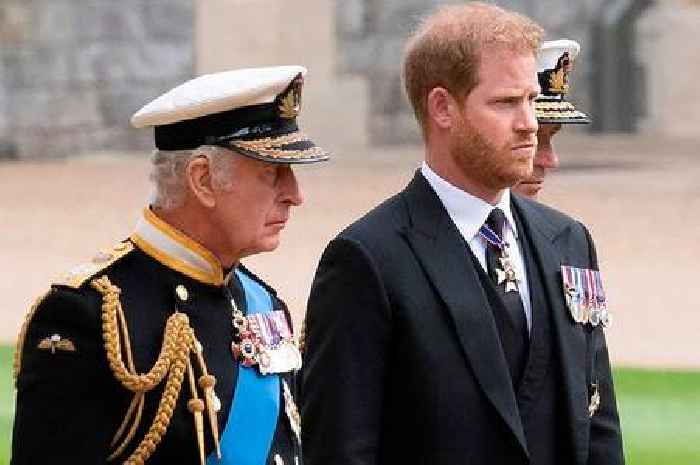 King Charles' four word response after being asked if Prince Harry would be back