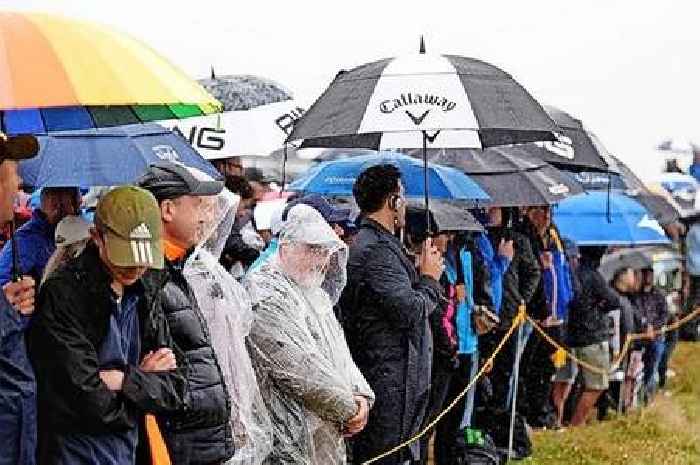 Scots town put on water shortage list days after downpour at The Open golf tournament