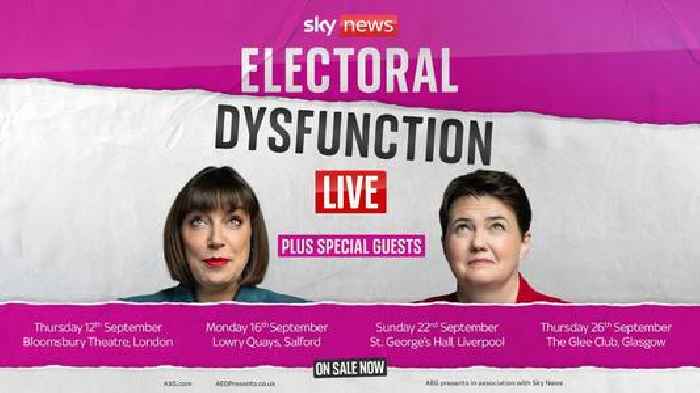 Electoral Dysfunction podcast announces live UK tour