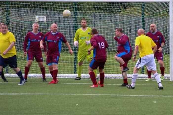 Scunthorpe fat-fighting footballers raise £1,000 for cause close to home with charity match